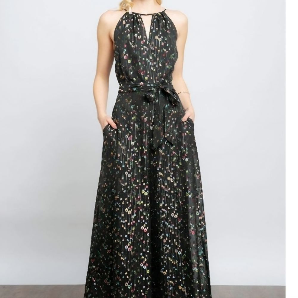 Eva Franco Multicolor Floral Jumpsuit
